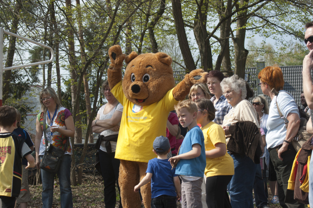 Maskottchen der Kinderintensivpflege Paulchen Kita